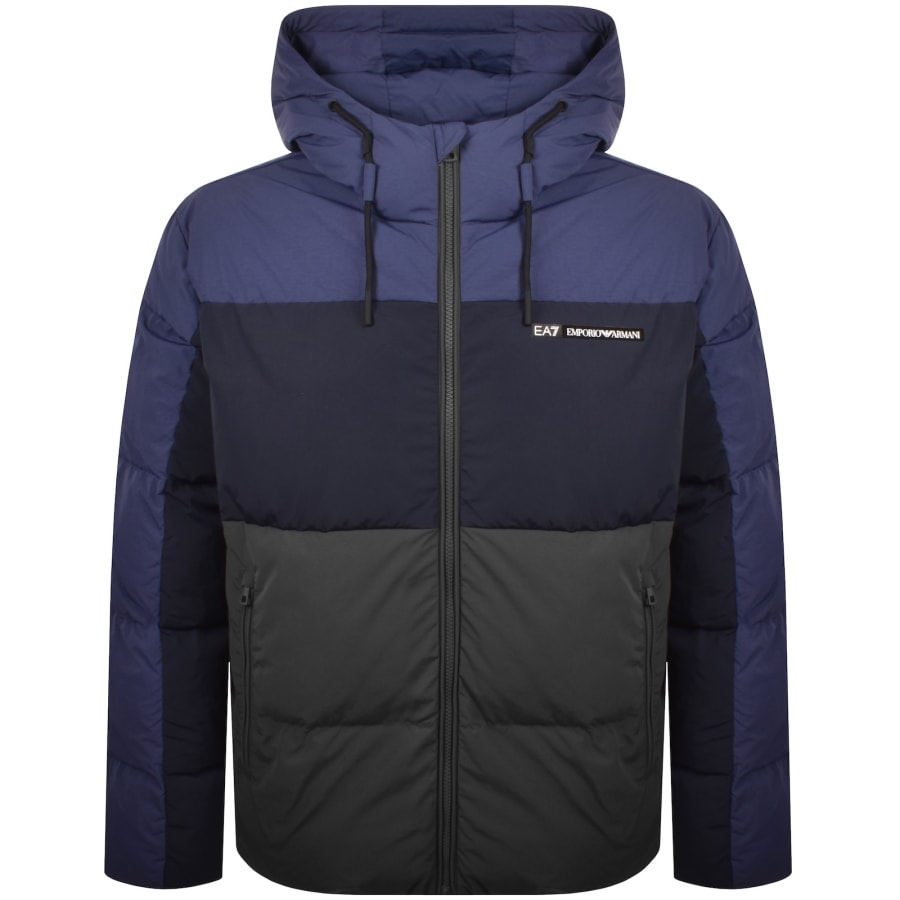 EA7 Emporio Armani Jacket Blue | Mainline Menswear us